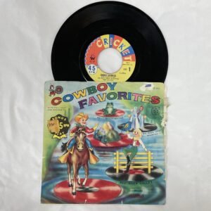 Cowboy Favorites 45rpm record from 1950s