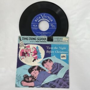 Ding Dong School - ‘Twas the Night Before Christmas 7” record 1950s