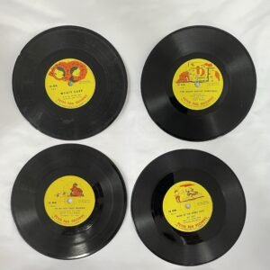 Peter Pan Records lot of 4 kids records from 1950s