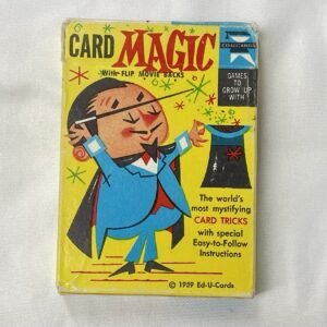 Card Magic Trick Set from 1959