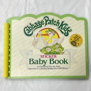 Cabbage Patch Kids Sticker Baby Book 1983