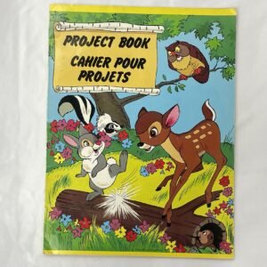 Bambi Project Book from Hilroy 9”x12”