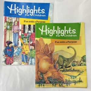 Highlights Magazine - 1983-1985 lot of 2 issues