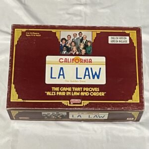L.A. Law Board Game 1988