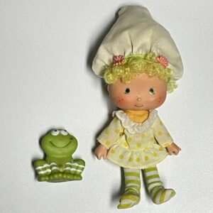 Strawberry Shortcake - 1980s Lemon Meringue Doll and Frappe Frog