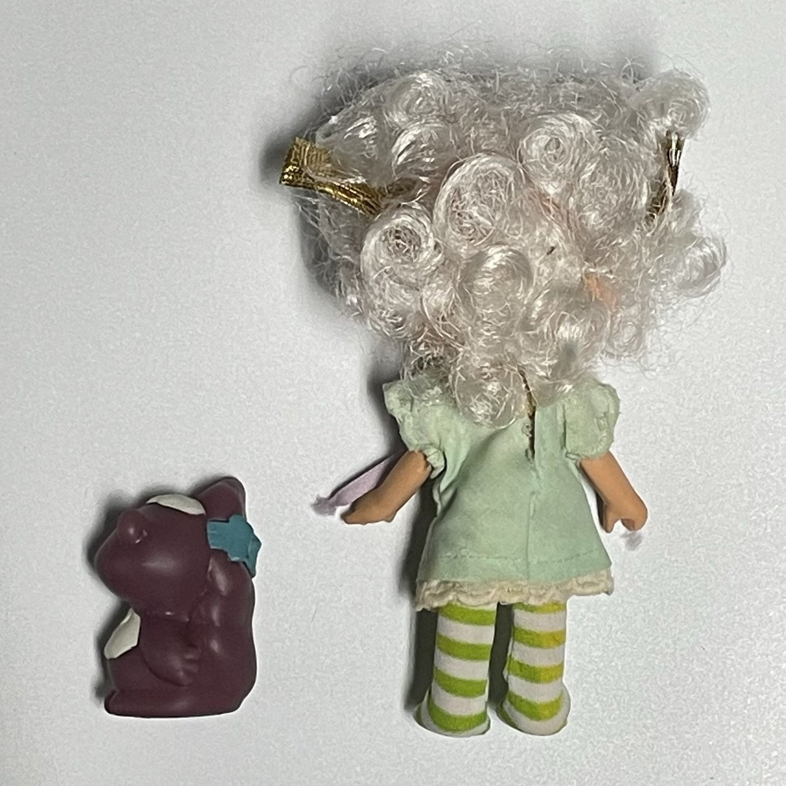 Strawberry Shortcake - 1980s Angel Cake Doll and Soufflé Skunk - Image 2