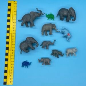 Vintage Elephant Figure Lot