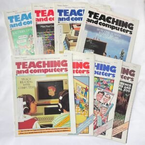 Teaching and Computers Magazine Lot of 8 from 1984