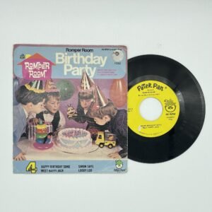 Romper Room Birthday Party 45 rpm record 1960s
