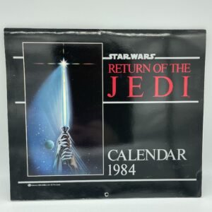 Return of the Jedi 1984 Calendar