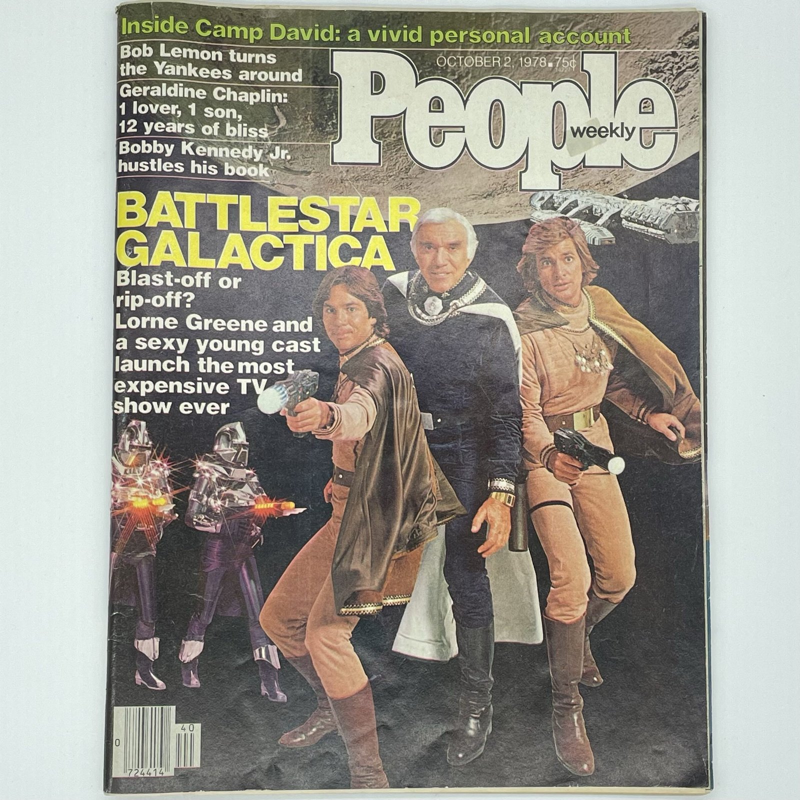 People Weekly Magazine 1978 Oct 2 Battlestar Gallactica