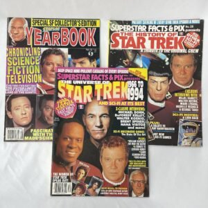 Star Trek Magazine Lot From 1993-1994