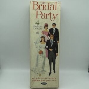 Whitman Bridal Party Paper Doll Set from 1968