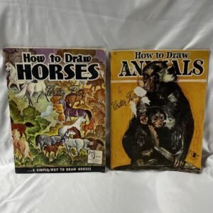 Walter Foster How To Draw Book Lot 1950s or 1960s