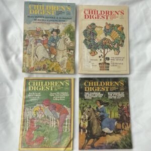 Children’s Digest lot of 4 issues from 1976