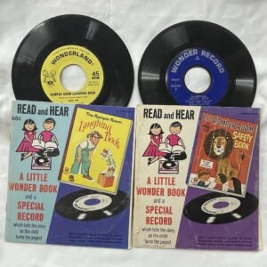 Little Golden Book Record lot 4 Romper Room from 1960s