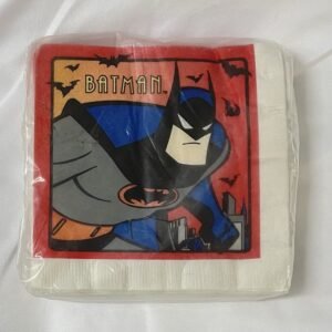 Batman Animated sealed package of 1993 small party napkins