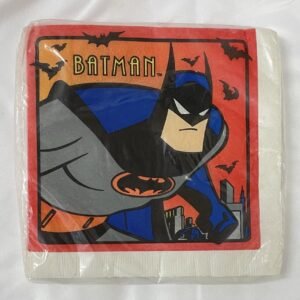 Batman Animated sealed package of 1993 large party napkins