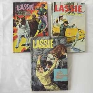 Lassie lot of 3 Whitman hardcover books 1960s