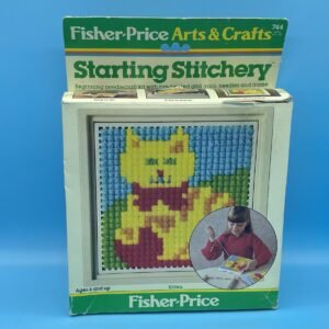 Fisher Price Starting Stitchery Kitten Kit 1982