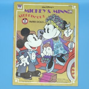 Mickey & Minnie Steppin' Out Paper Dolls 1977