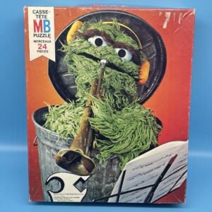 Sesame Street Oscar the Grouch Jigsaw Puzzle 1976