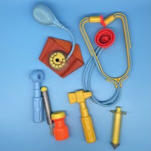 Fisher Price Medical Kit parts 1977