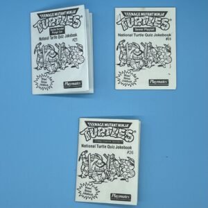 Teenage Mutant Ninja Turtles National Turtle Quiz Jokebook by Playmates Lot 3