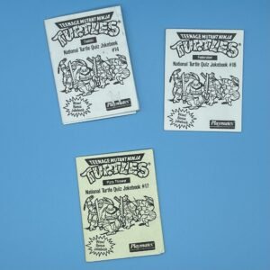 Teenage Mutant Ninja Turtles National Turtle Quiz Jokebook by Playmates Lot 2