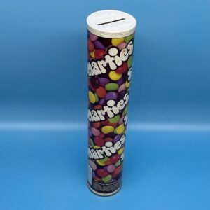 Smarties Vintage 8.5” Tall Coin Bank