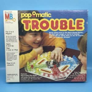 Pop-o-matic Trouble Board Game from 1986