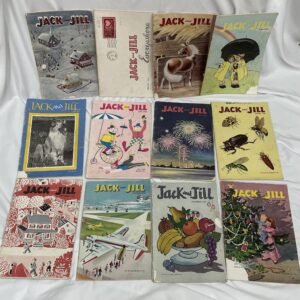 Jack and Jill Magazine - 1950 Lot of 12
