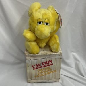 Kodak Kolorkin 9” plush with box - Yellow (Kabboo) from 1988