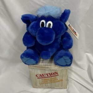 Kodak Kolorkin 9” plush with box - Blue (Kizmo) from 1988