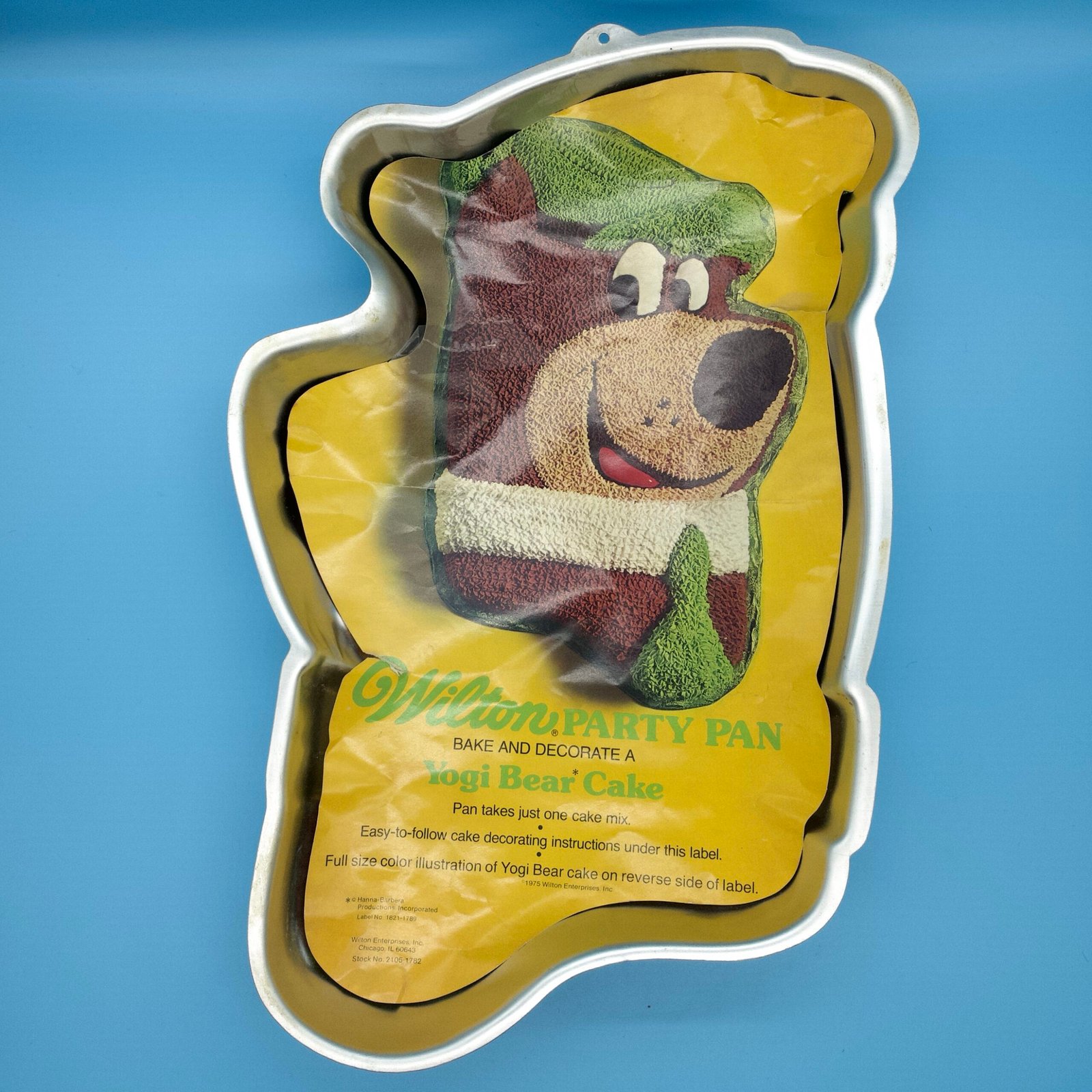 Yogi Bear 15” Cake Pan from Wilton 1975