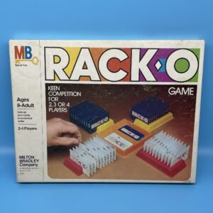Rack-O Milton Bradley Card Game 1980