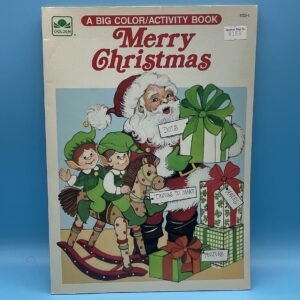Merry Christmas 1985 Activity Book by Golden