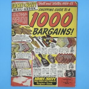 Army & Navy 1954-1955 Mail Order Catalogue