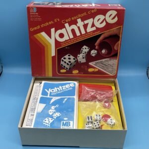 Yahtzee 1982 Milton Bradley Game