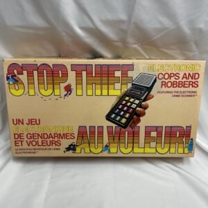 Stop, Thief Electronic Cops and Robbers Board Game 1979 Canadian Version