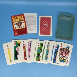 Crazy Eights card game by Golden 1980s