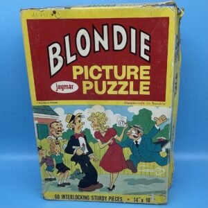 Blondie 60pc Jigsaw Puzzle from Jaymar 1960s