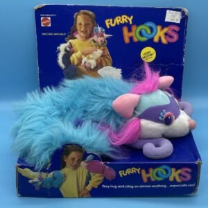 Mattel Hooks - Loony Racoony Plush in original box from 1987