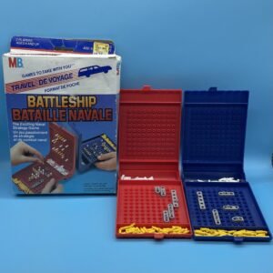 Battleship 1980s Travel Version by Hasbro Canada complete with box