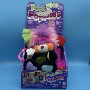Popples - Rock Star Popples Punkity Popple in Box 1986