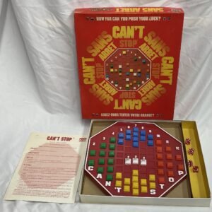 Can’t Stop 1980 Board Game by Parker