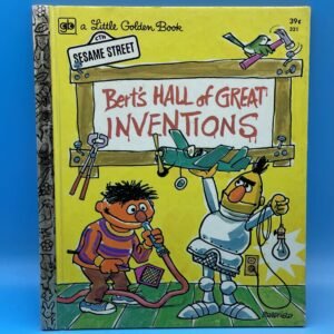 Little Golden Book 321 Sesame Street Bert’s Hall of Great Inventions First Edition