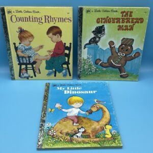 Little Golden Book 1976-1977 Lot of 3