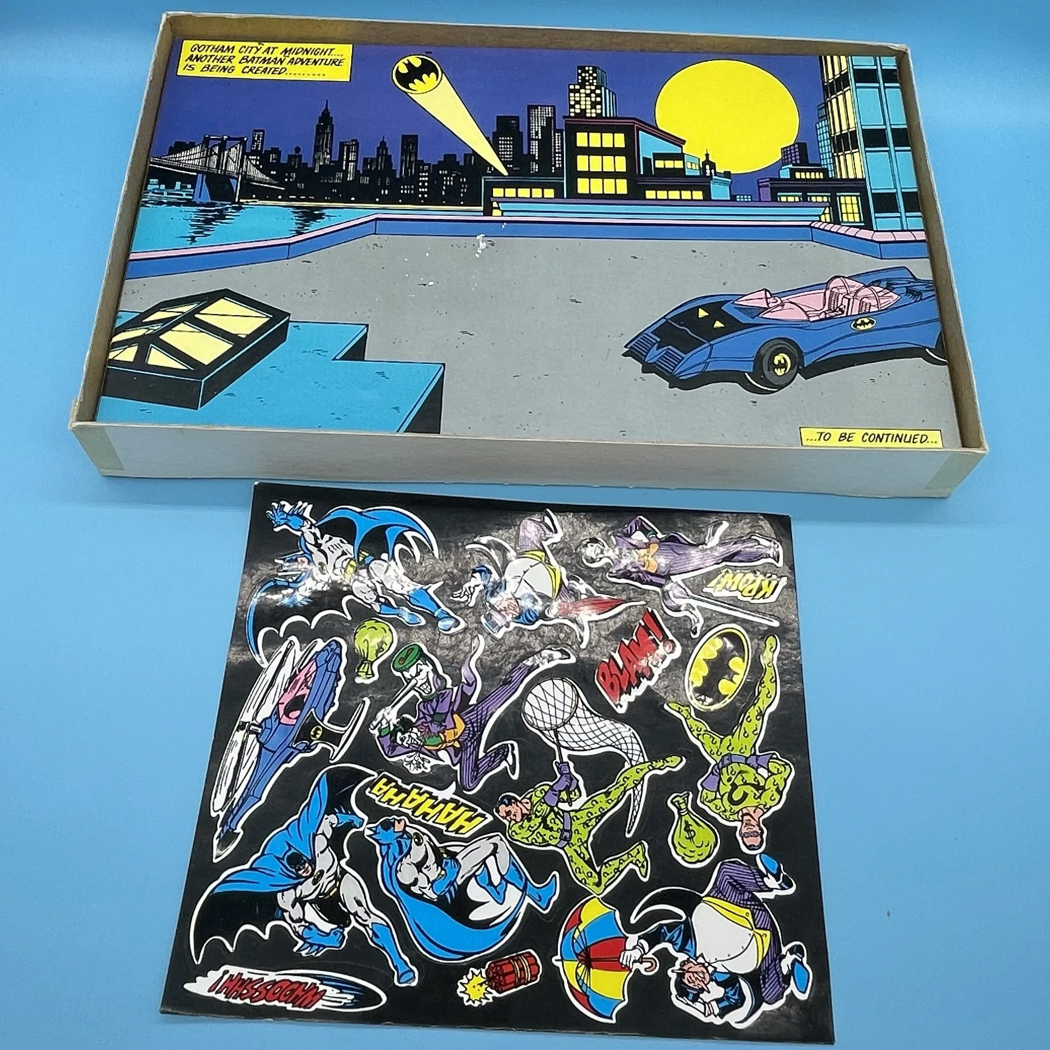 Batman Colorforms Adventure Set 1989 - Image 2