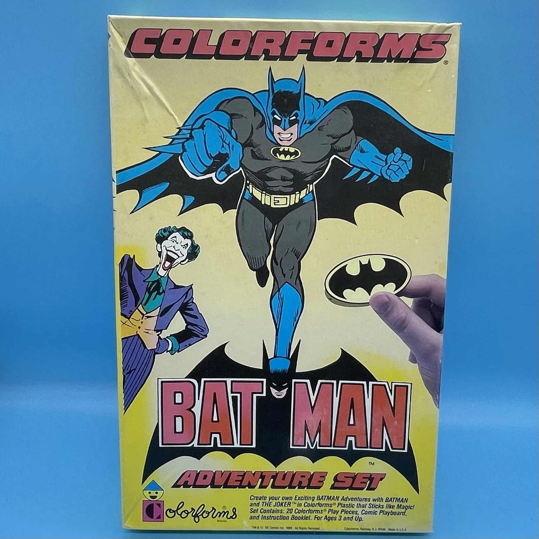 Batman Colorforms Adventure Set 1989
